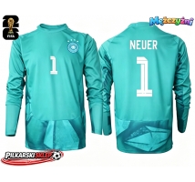 Niemcy Manuel Neuer #1 Bramkarskie Koszulka Podstawowa MŚ 2026 Długi Rękaw